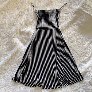 Felicity and coco striped midi dress.